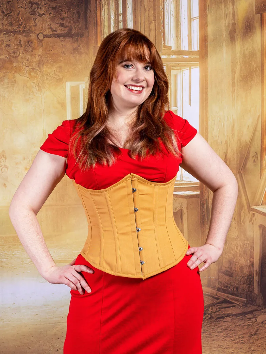 Cotton Romantic Curve Longline Underbust Corset : CS-345