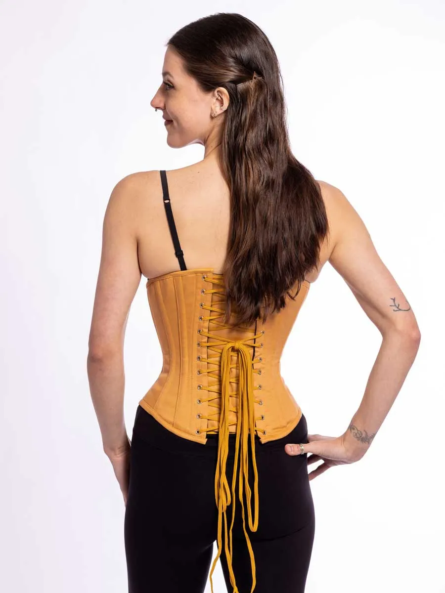Cotton Romantic Curve Longline Underbust Corset : CS-345