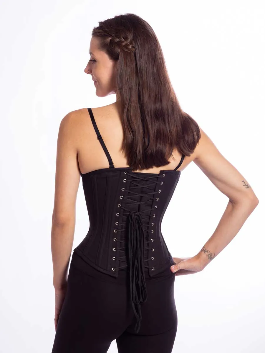 Cotton Romantic Curve Longline Underbust Corset : CS-345