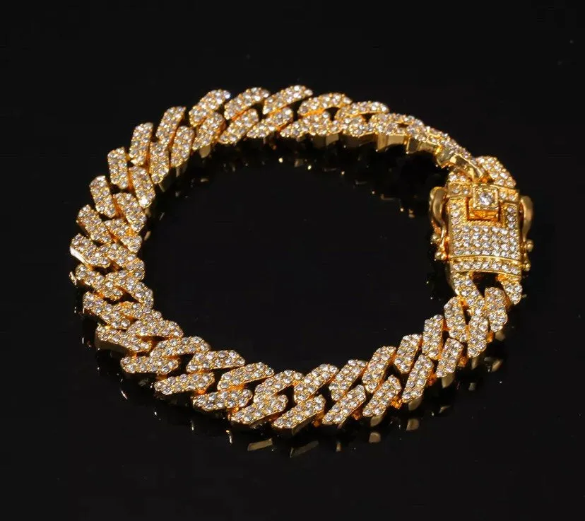 cuban anklet , 12mm Link anklet , gold anklet , men anklet, gift for girlfriend