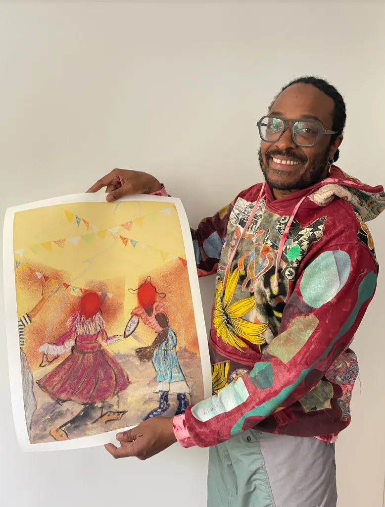 Curtis Talwst Santiago, The Party Can’t Done, 2021; Limited Edition Print