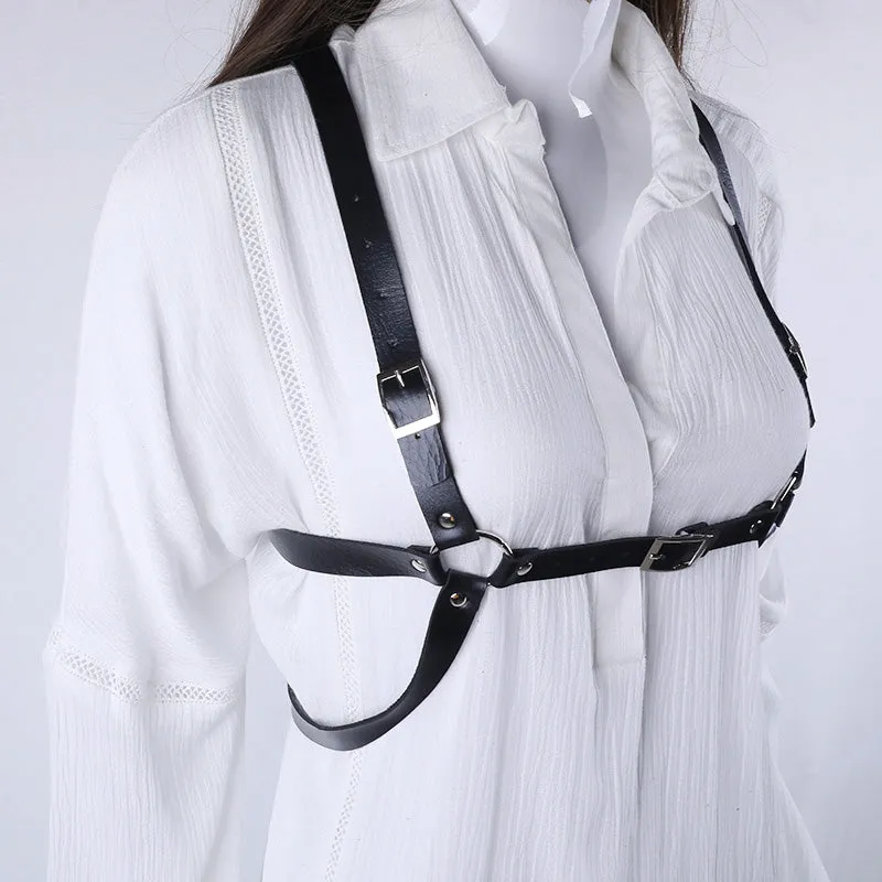 Dark hip-hop belt strap  yc22827