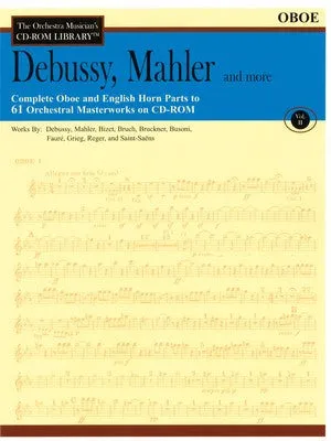 DEBUSSY MAHLER & MORE CD ROM LIBRARY OBOE V2 (O/P)