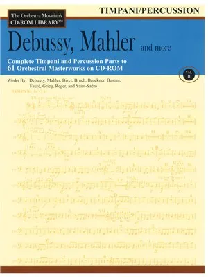 DEBUSSY MAHLER & MORE CD ROM LIBRARY TIMP/PER V2 (O/P)