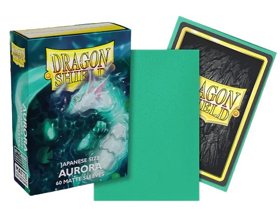 DRAGON SHIELD SLEEVES JAPANESE MATTE AURORA 60CT