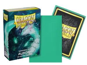 DRAGON SHIELD SLEEVES JAPANESE MATTE AURORA 60CT