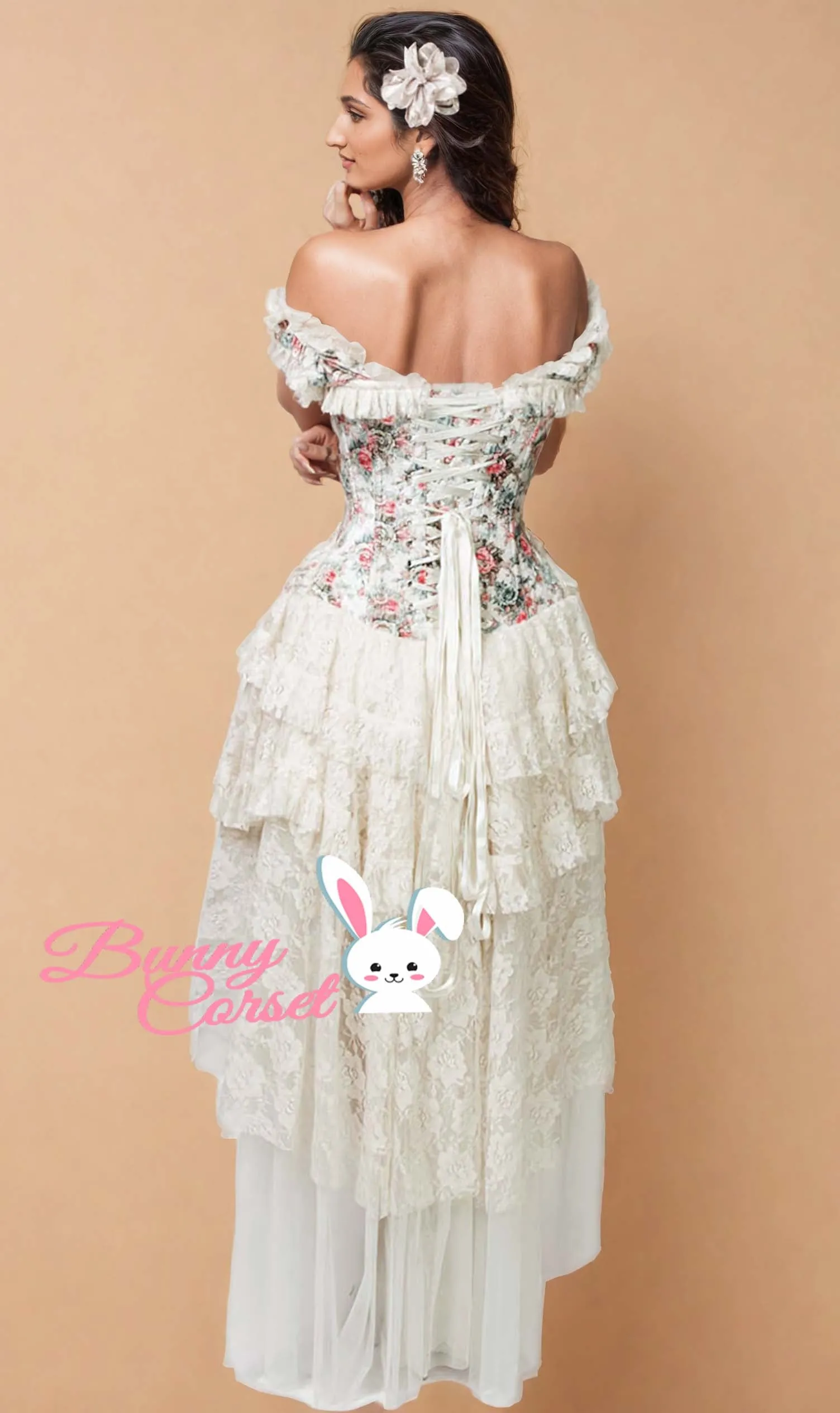 EL-1106 - Custom Made Victorian Inspired Corset Dress