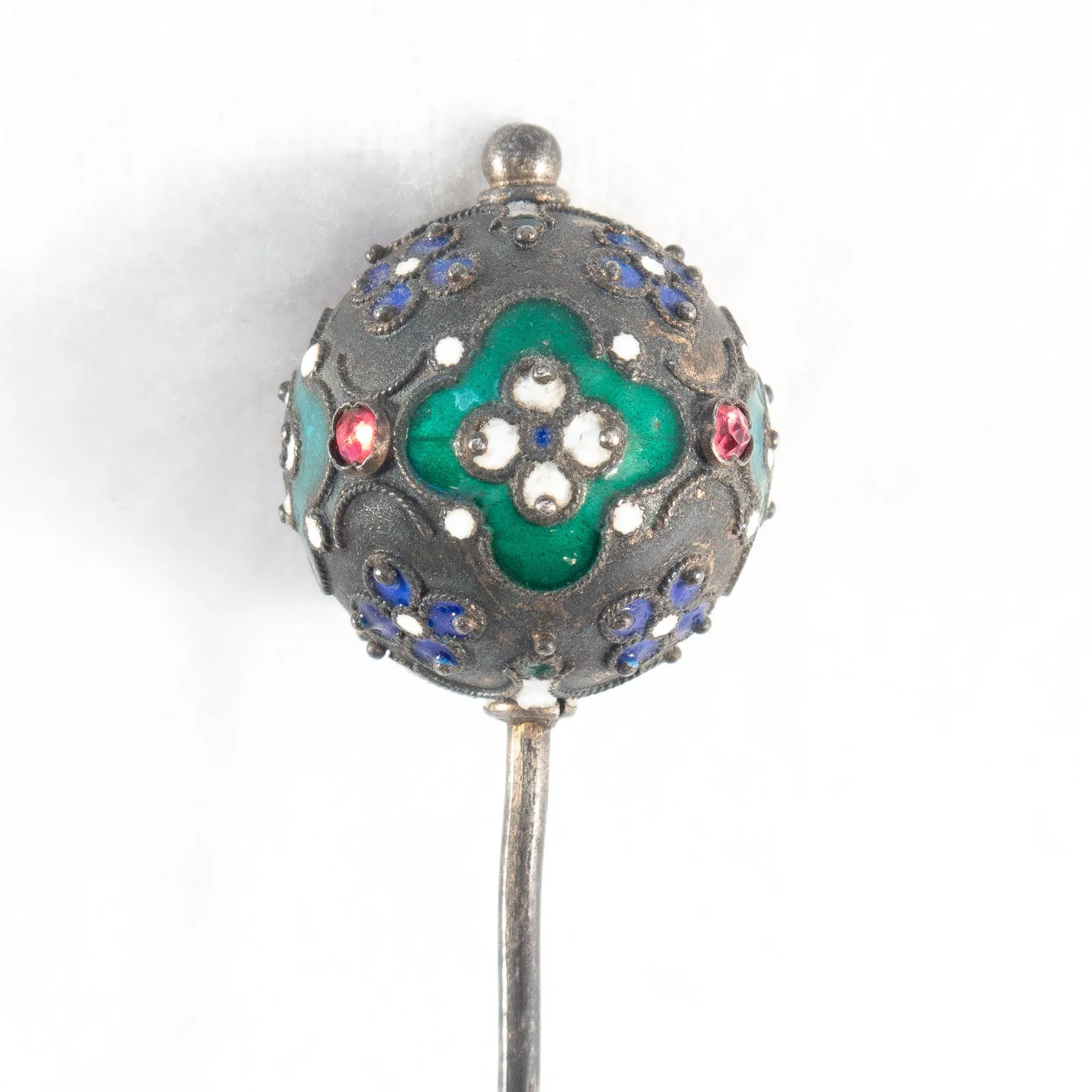 Enamel Ball Hatpin