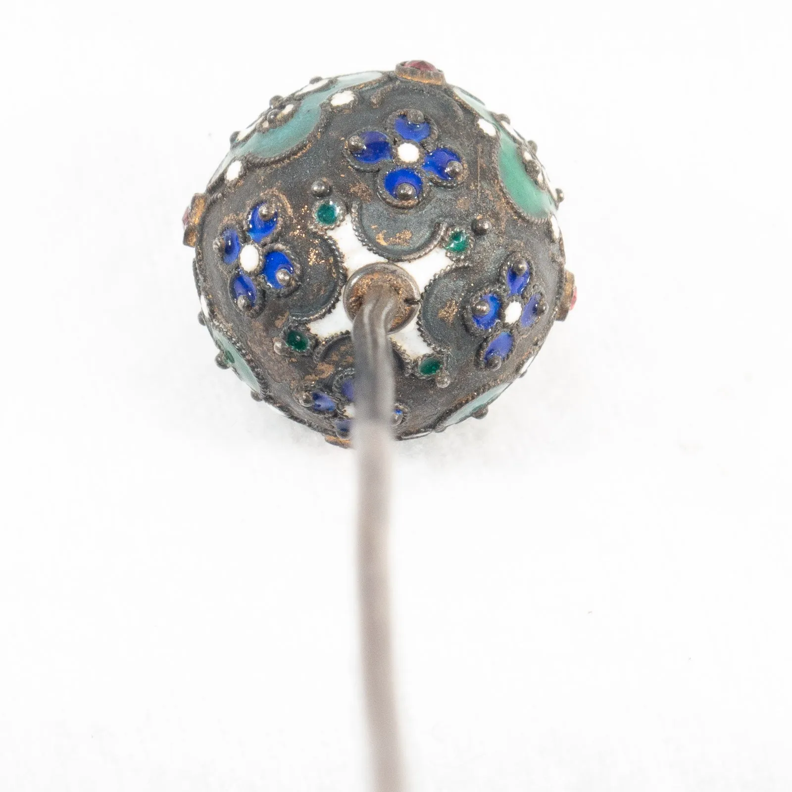 Enamel Ball Hatpin