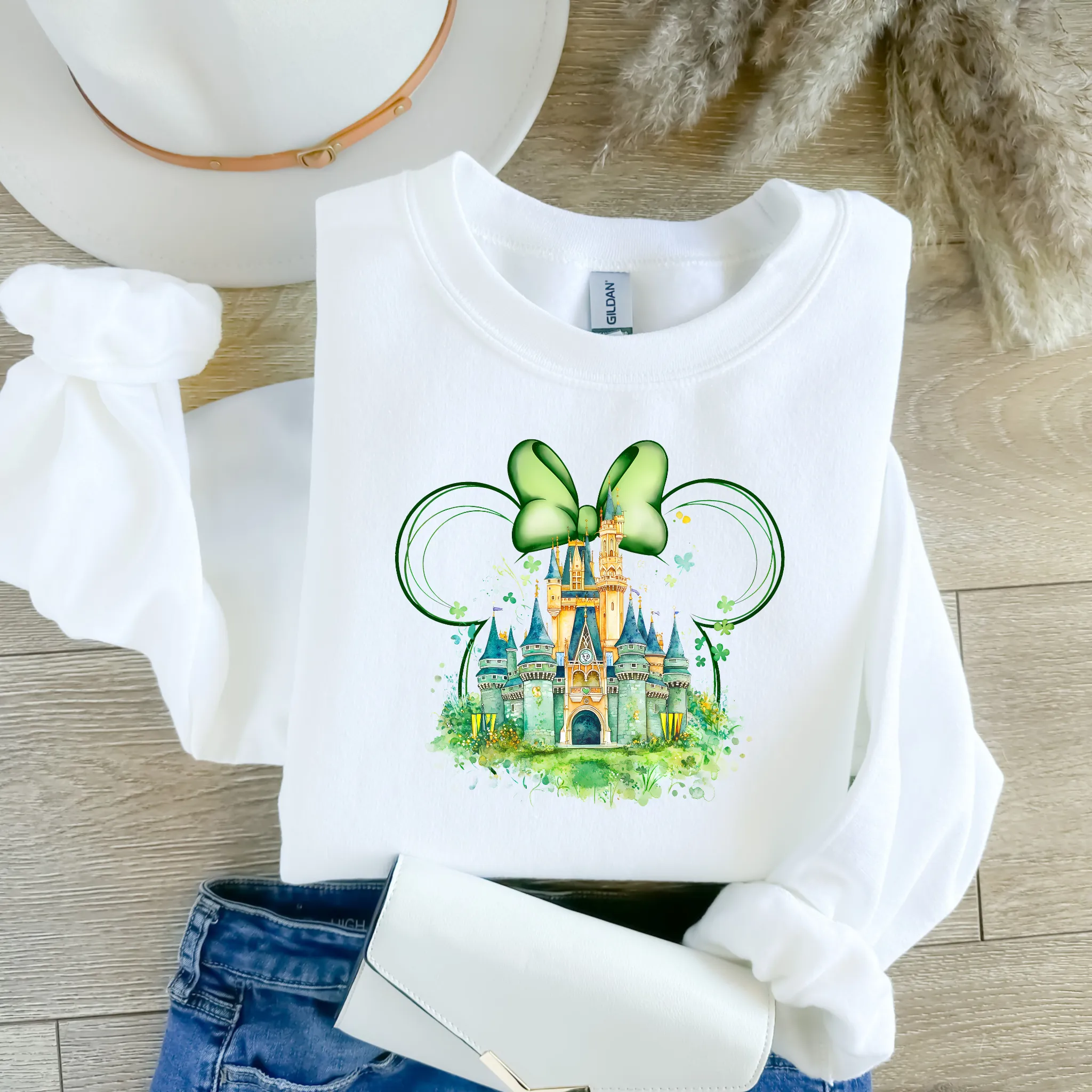Enchanted Emerald Castle SWEATSHIRT