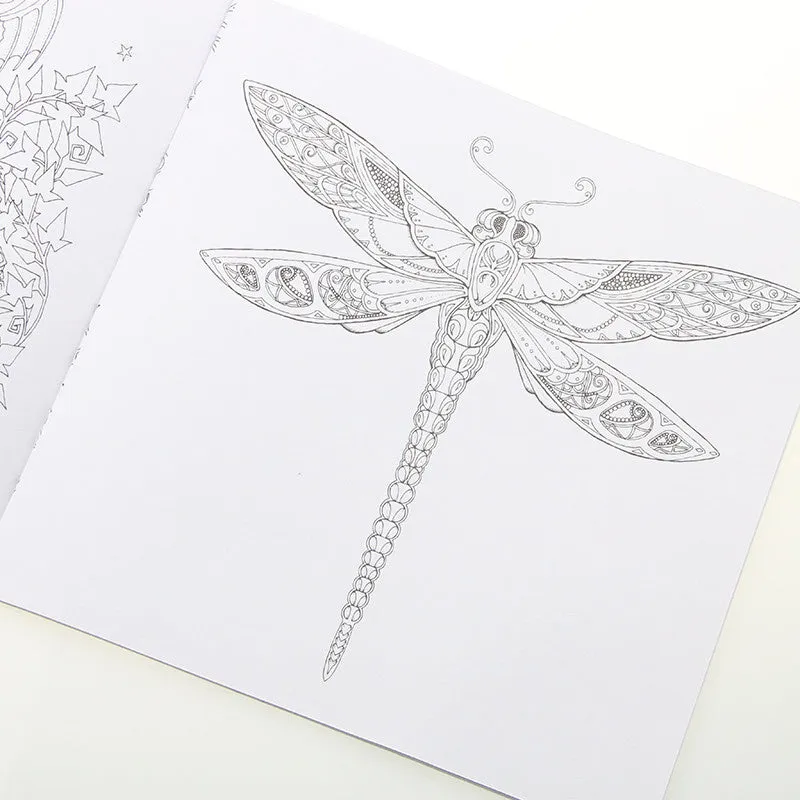 Enchanted Forest Coloring Book - Stress and Anxiety Reliever
