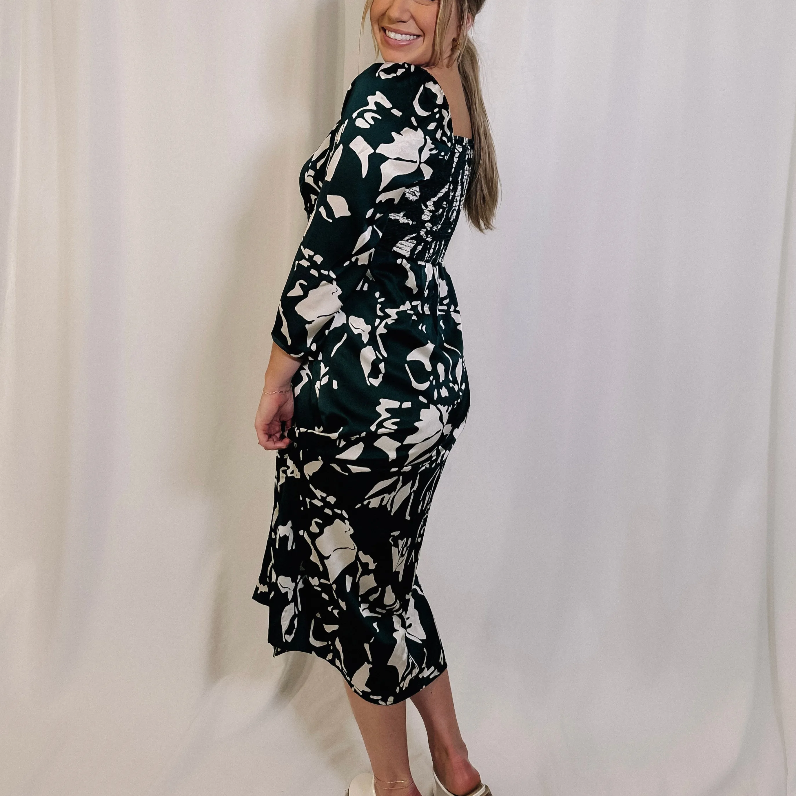 Enchanted Forest Midi Dress
