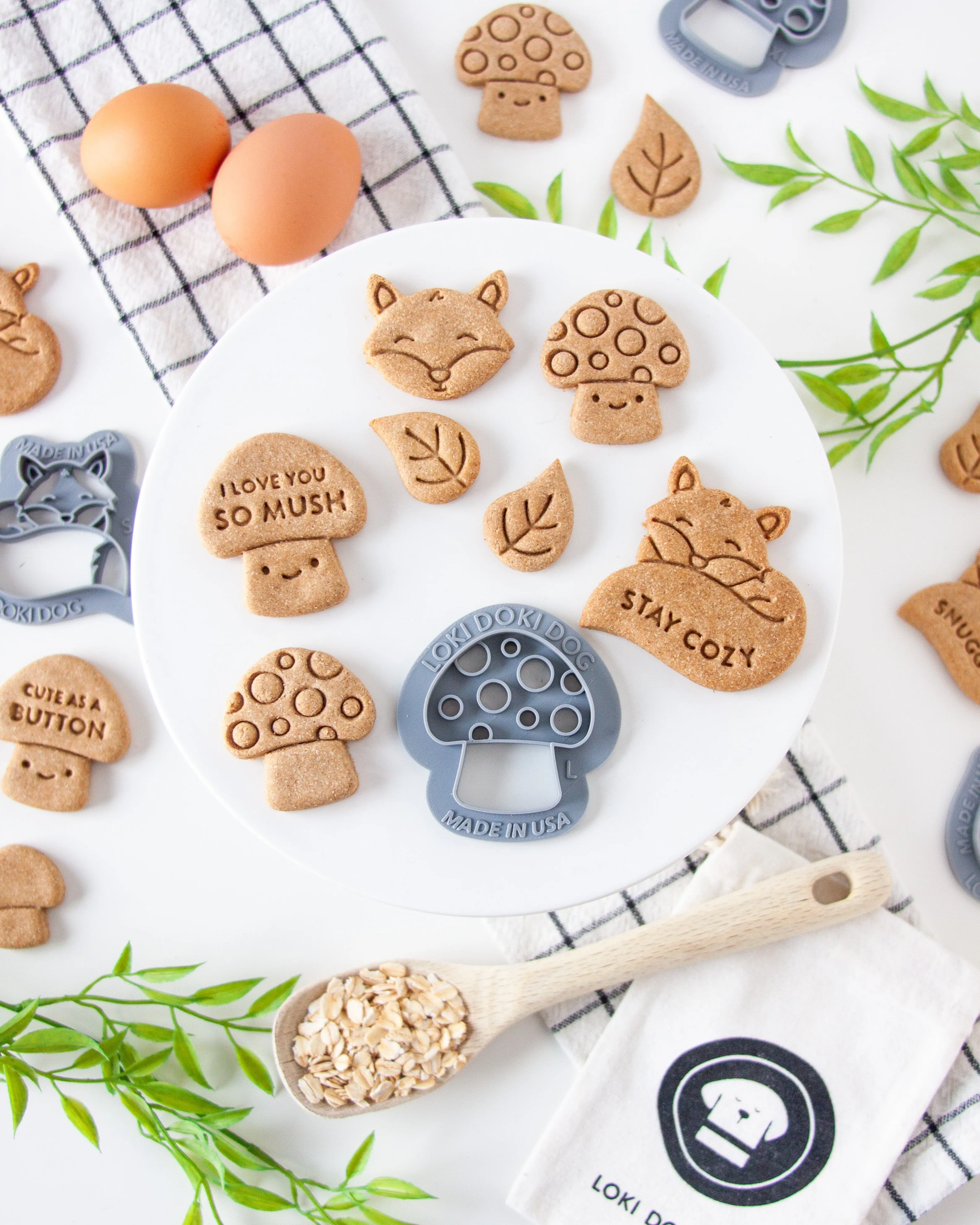 Enchanted Mushroom Forest Cookie Cutter BUNDLE (Bundle of 3)