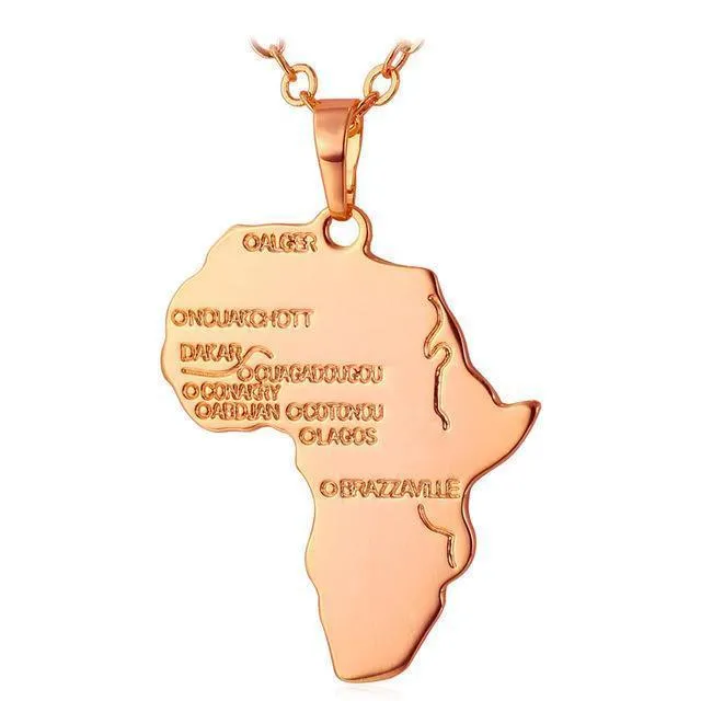 Ethnic African Pendant Necklace for Men