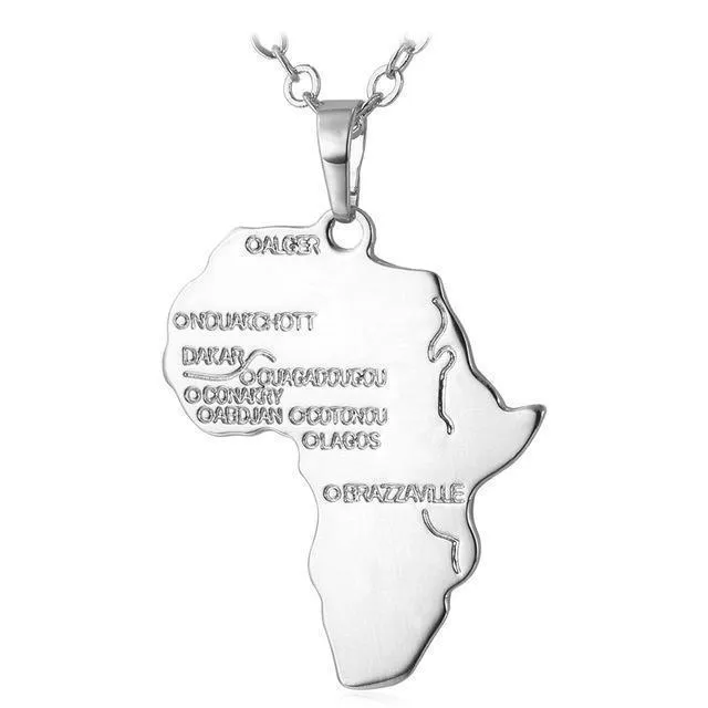 Ethnic African Pendant Necklace for Men