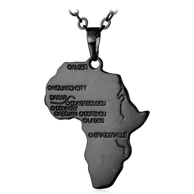 Ethnic African Pendant Necklace for Men
