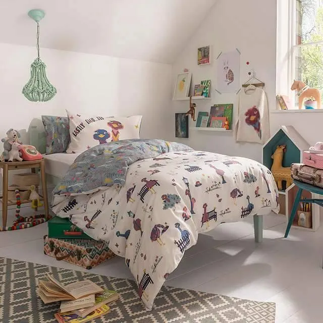 Fat Face Elsie Emu Duvet Cover Set