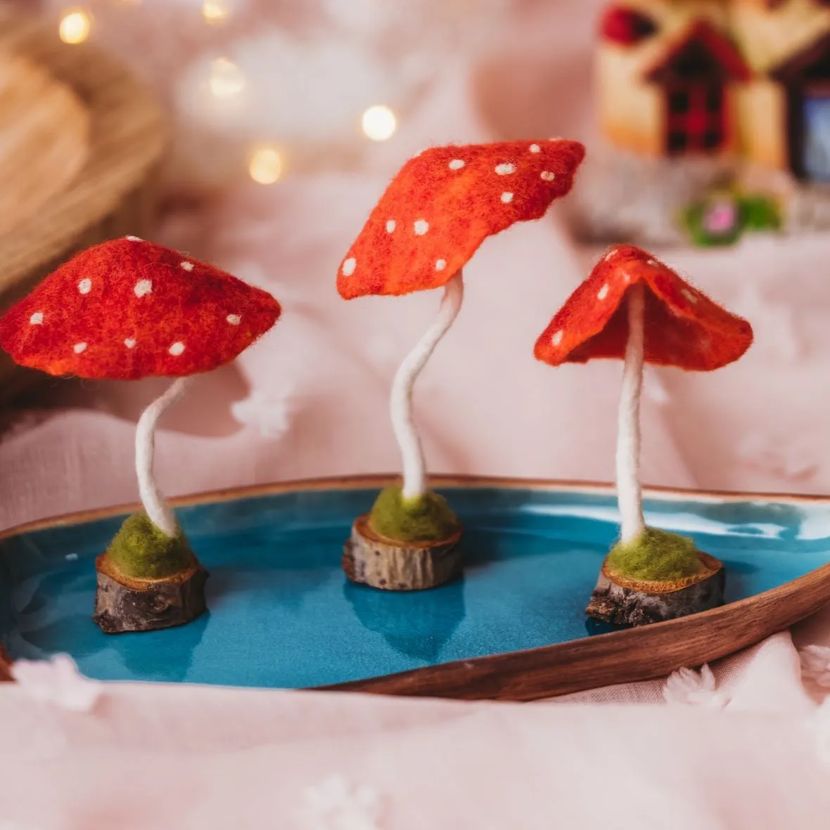 Felted Forest Toadstool