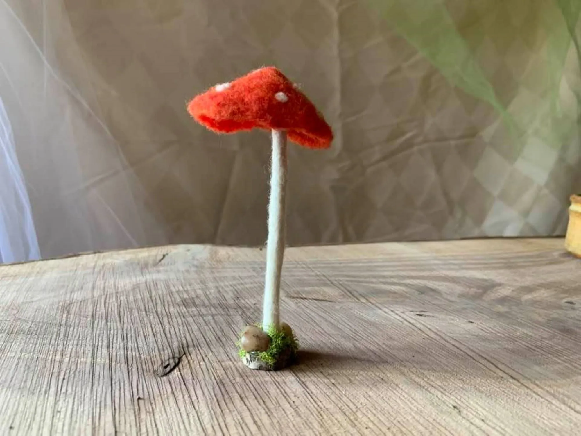 Felted Forest Toadstool