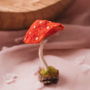 Felted Forest Toadstool
