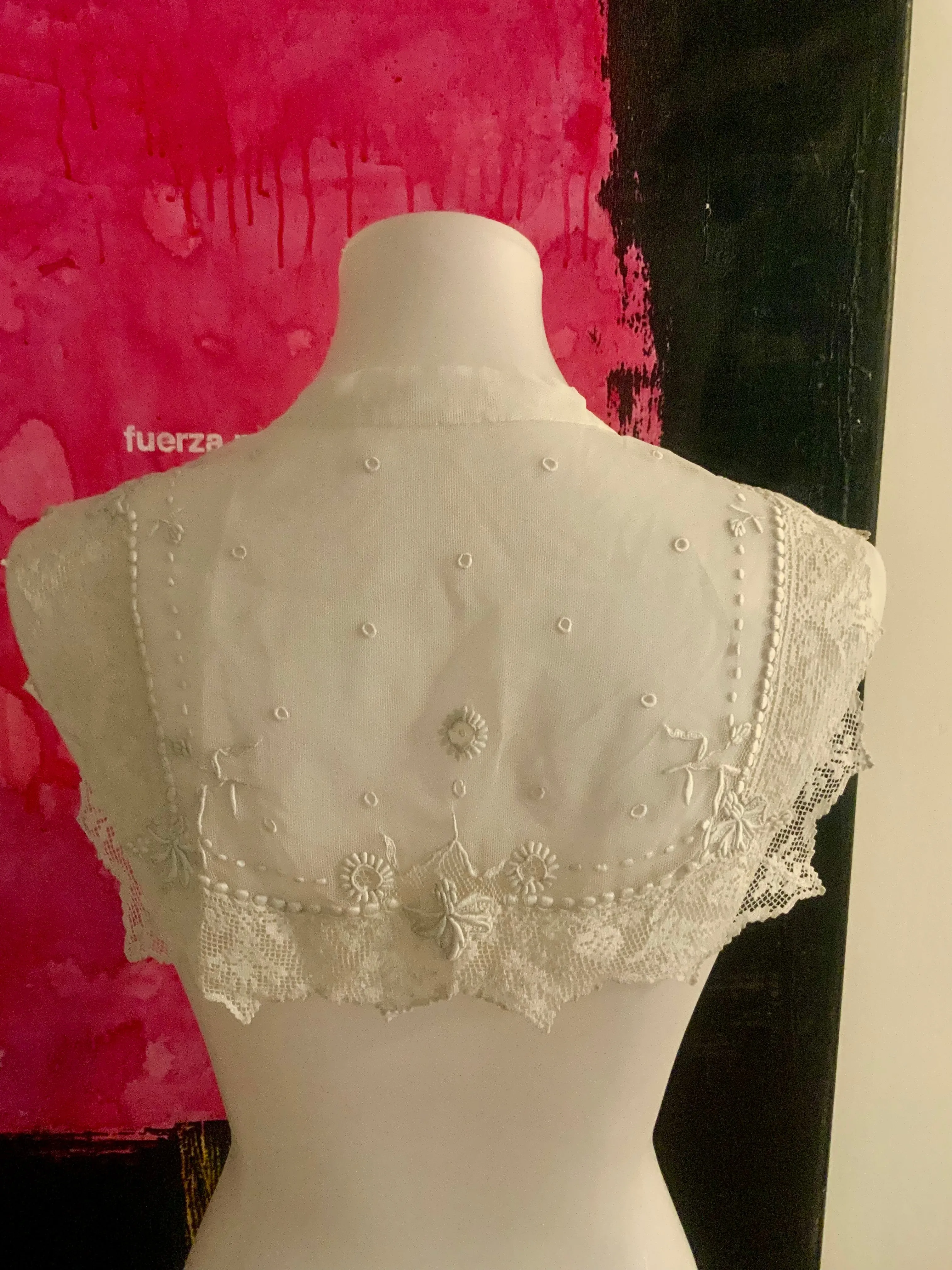 Filet Lace Collar - 1900