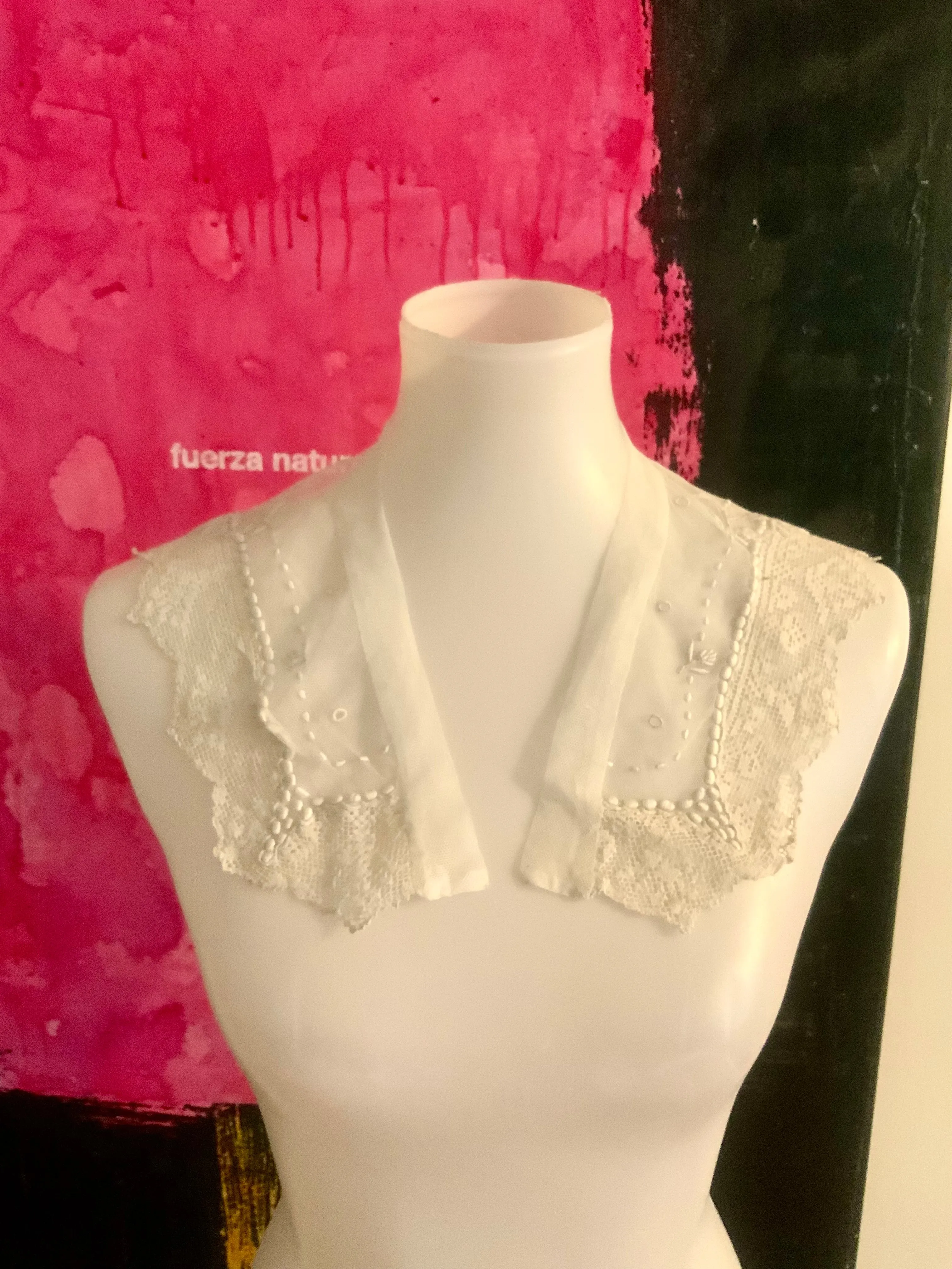 Filet Lace Collar - 1900