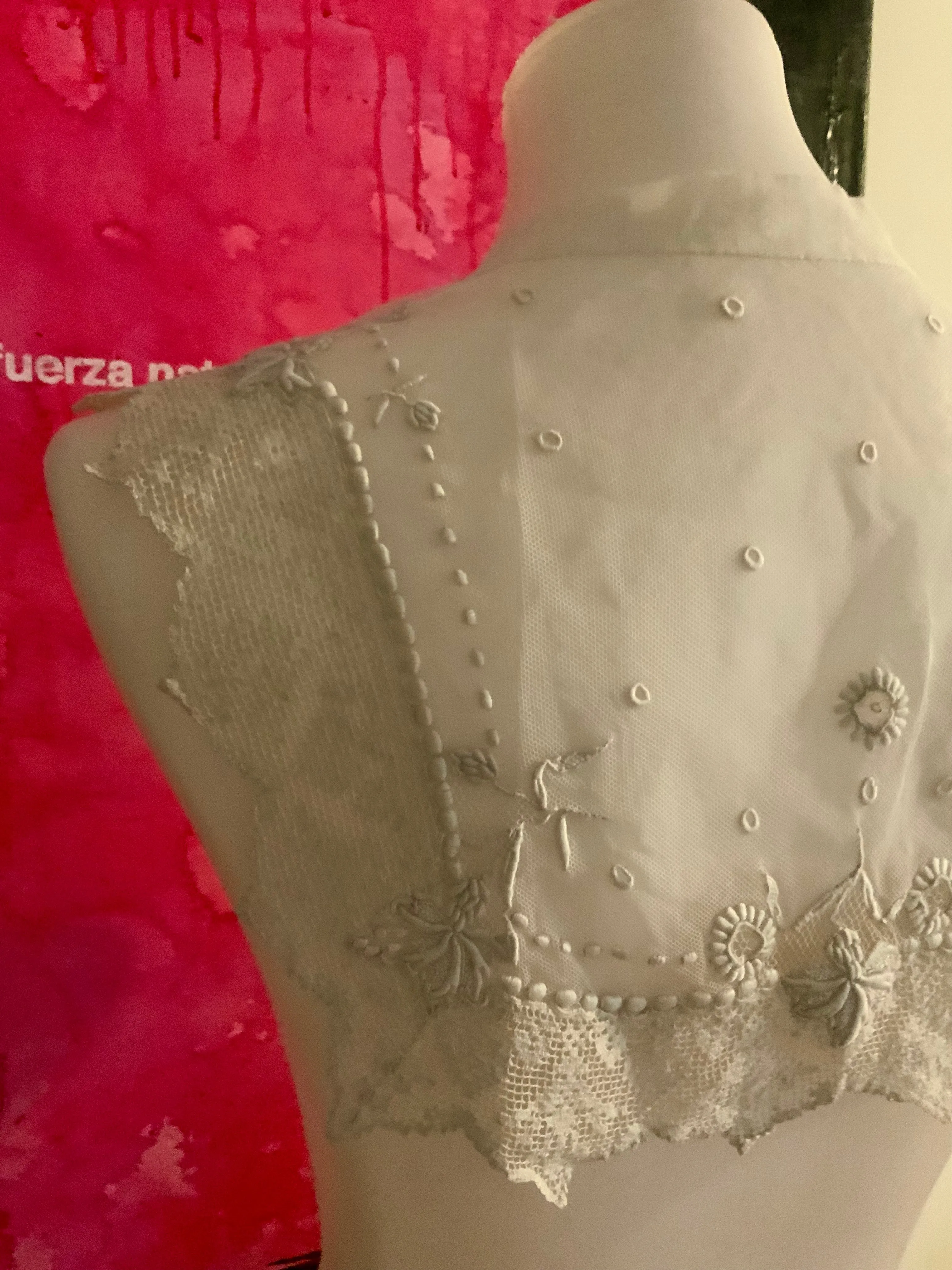 Filet Lace Collar - 1900
