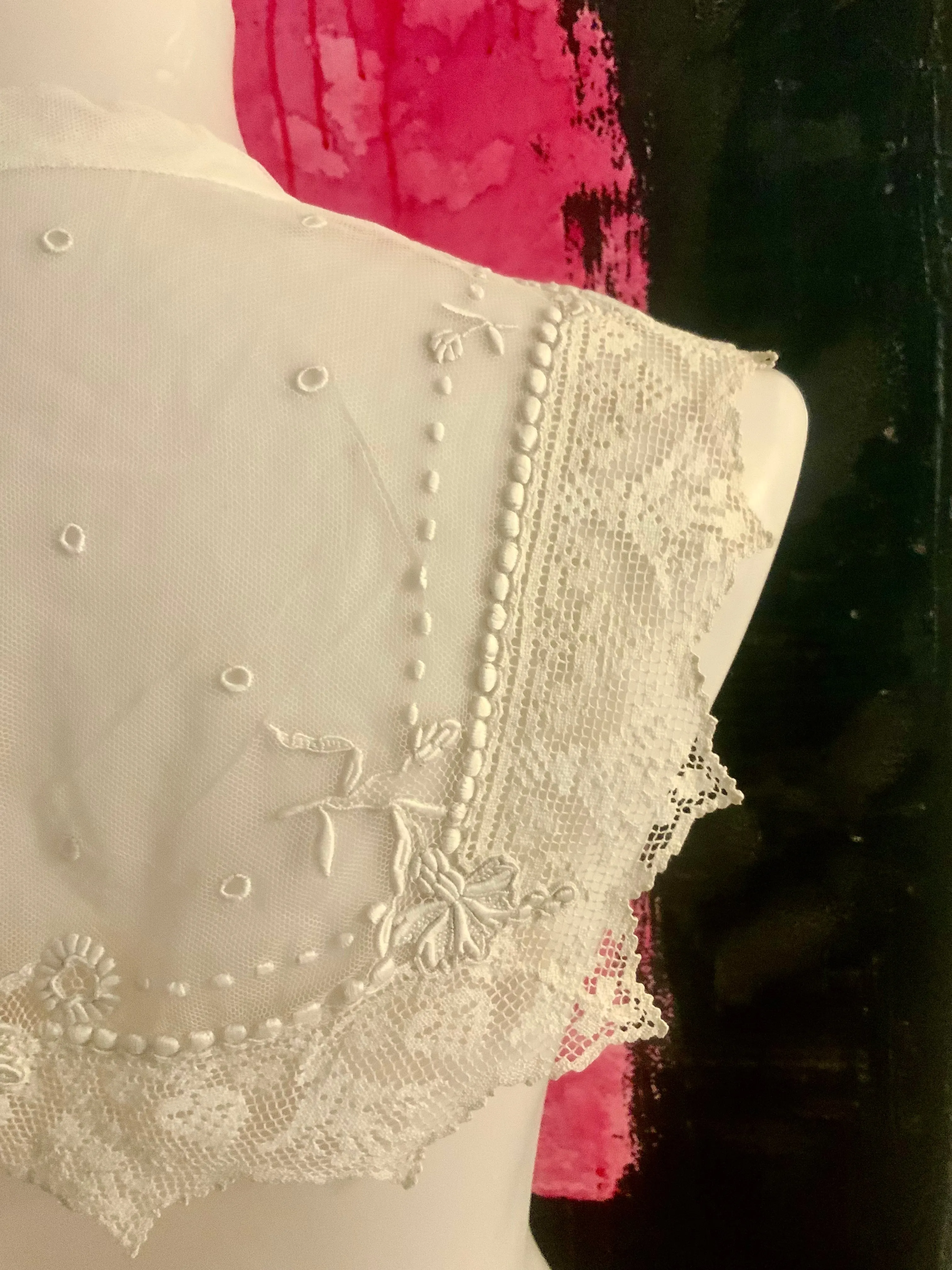 Filet Lace Collar - 1900