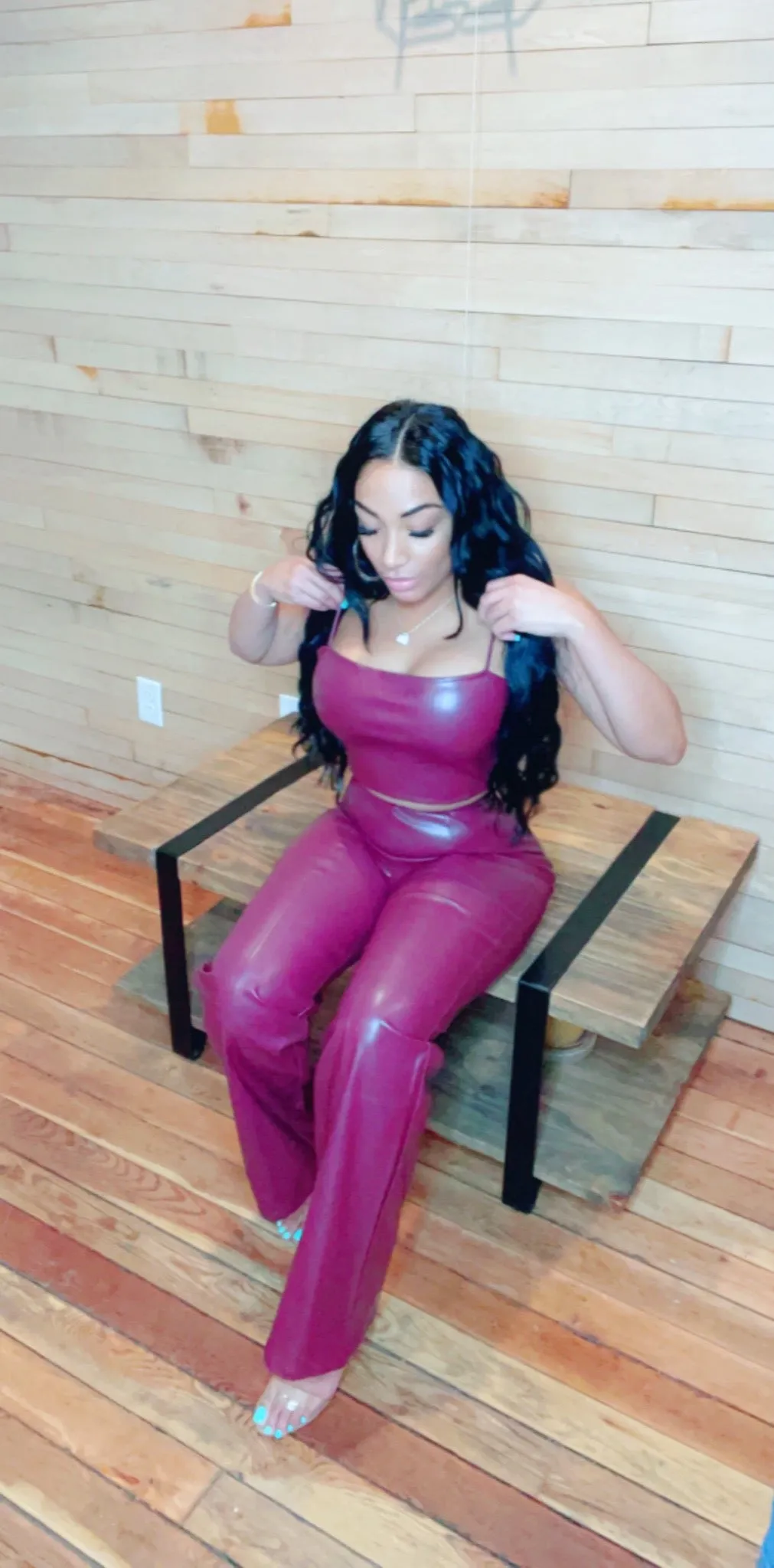 Fine As Wine Vegan Leather Set