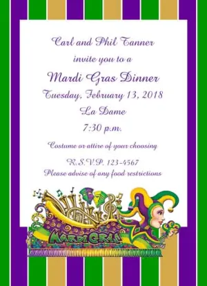 FLOAT CUSTOM INVITATION