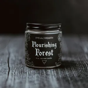 Flourishing Forest Mini Candle