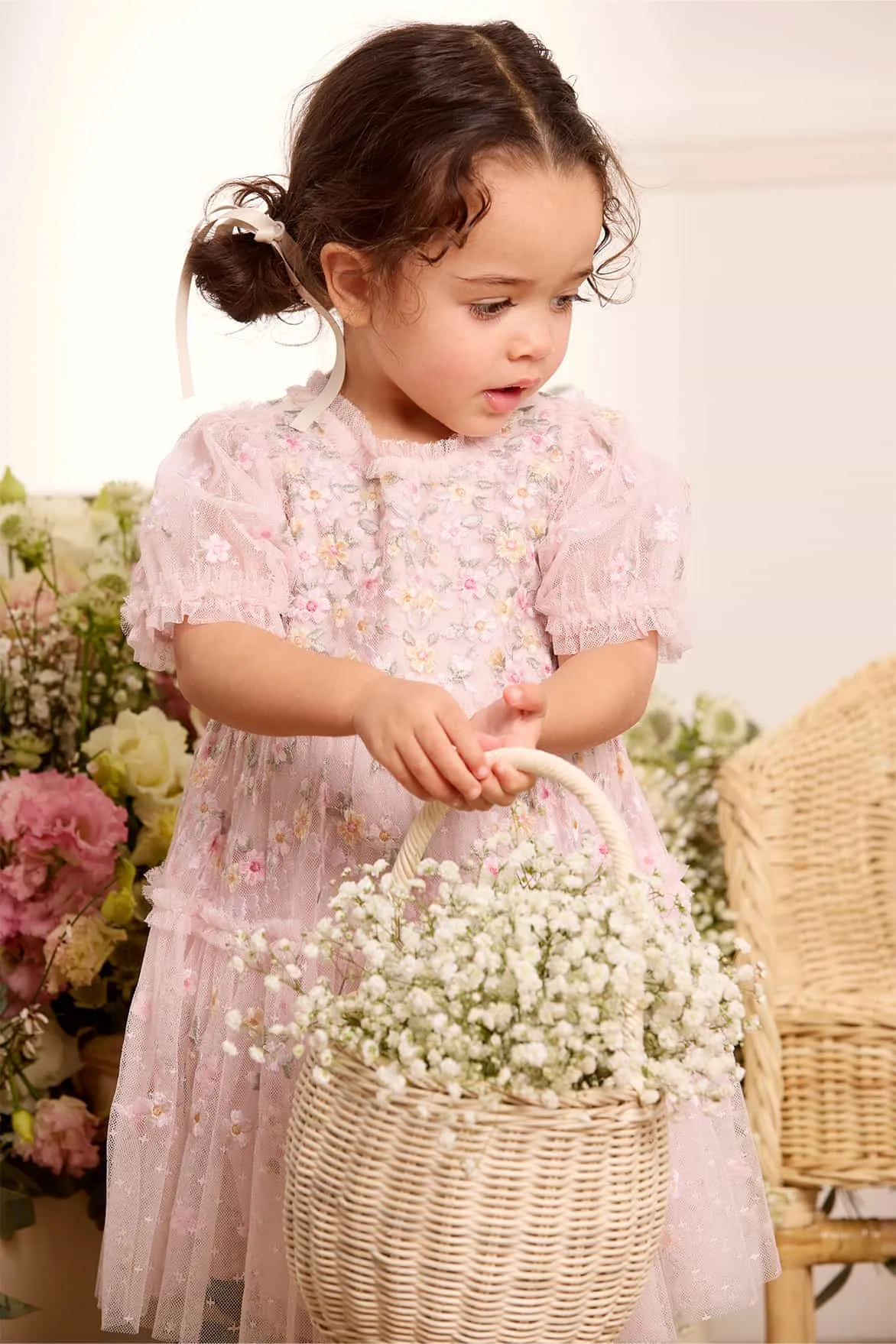Garland Ribbon Baby Dress