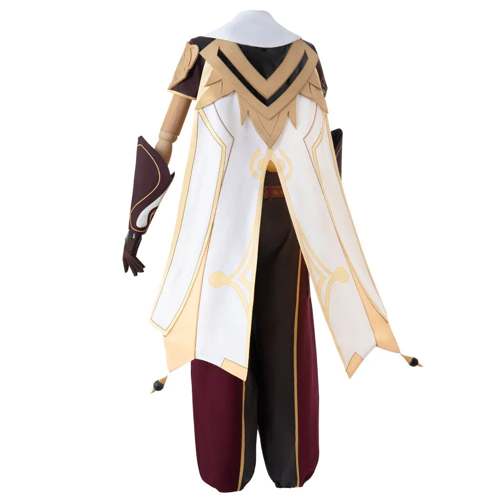 Genshin Impact Traveler Aether Cosplay Costume Outfits Halloween Carnival Suit