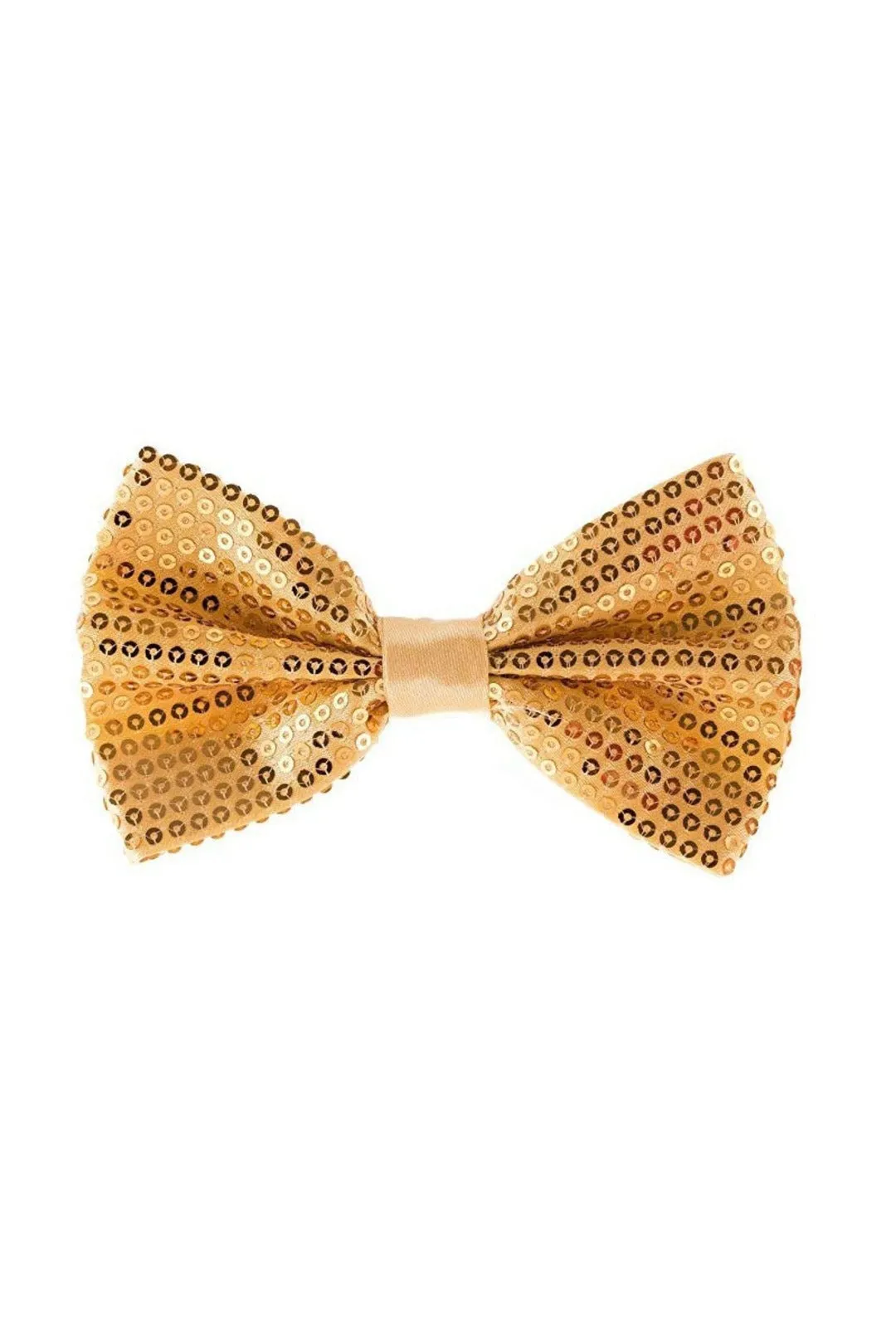 Gold Sequin Bowtie