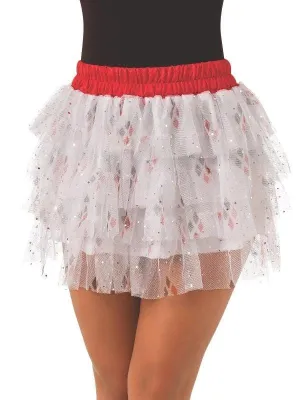 Harley Quinn Costume Skirt for Women and Teens