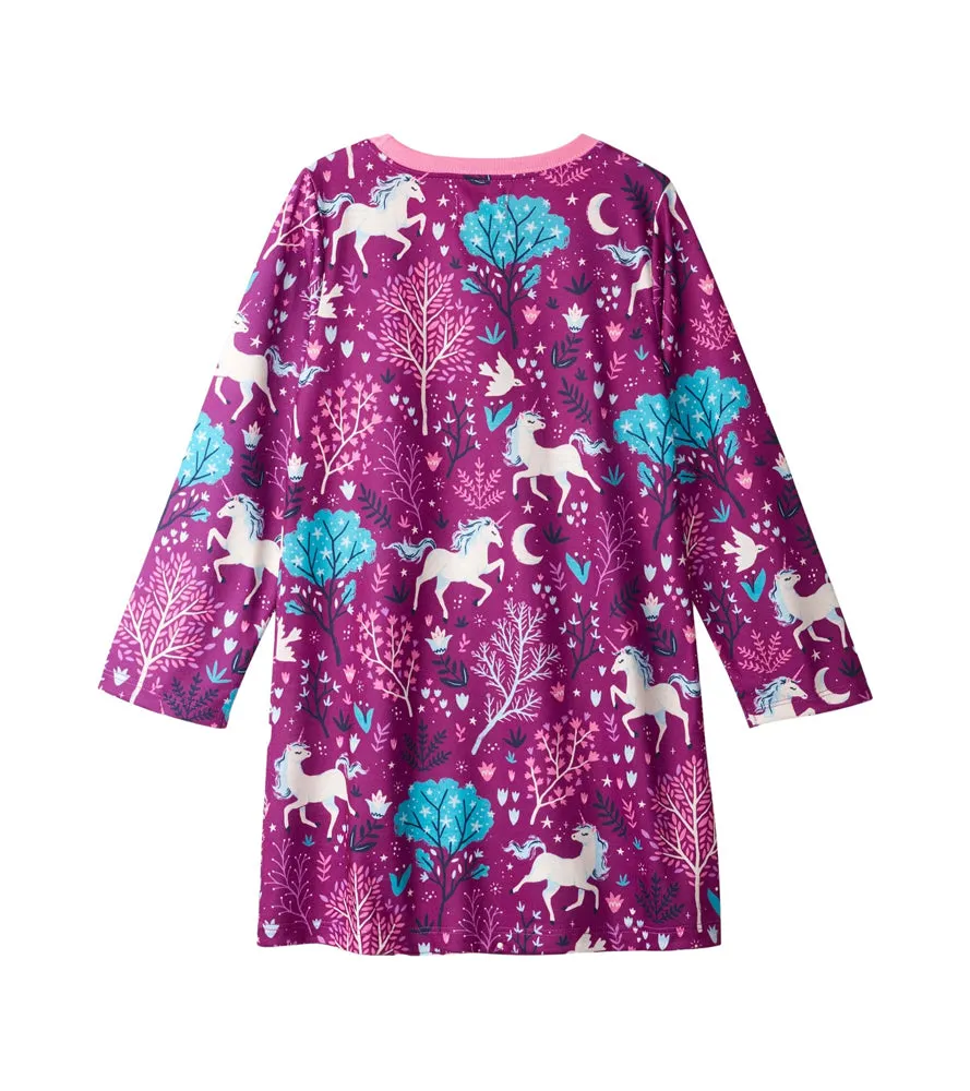 Hatley Long Sleeve Nightdress - Enchanted Forest