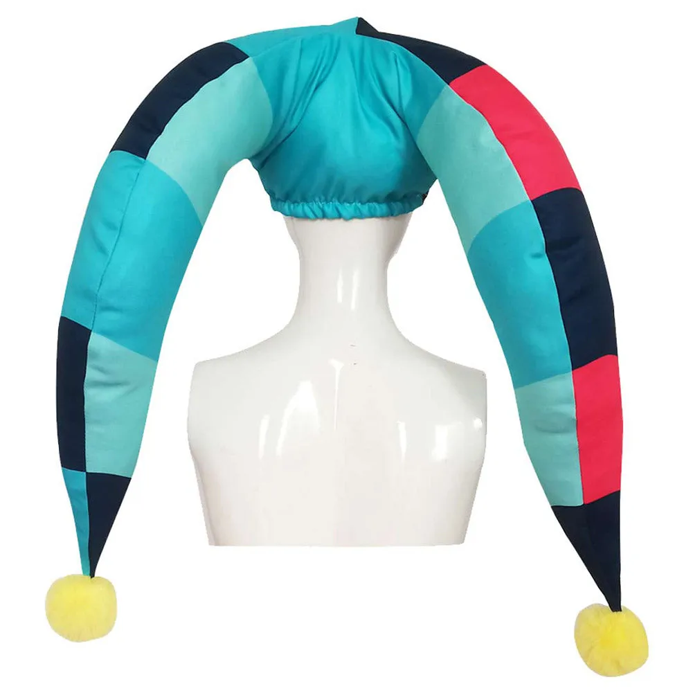 Helluva Boss Fizzarolli TV Character Cosplay Clown Hat Halloween Carnival Costume Accessories
