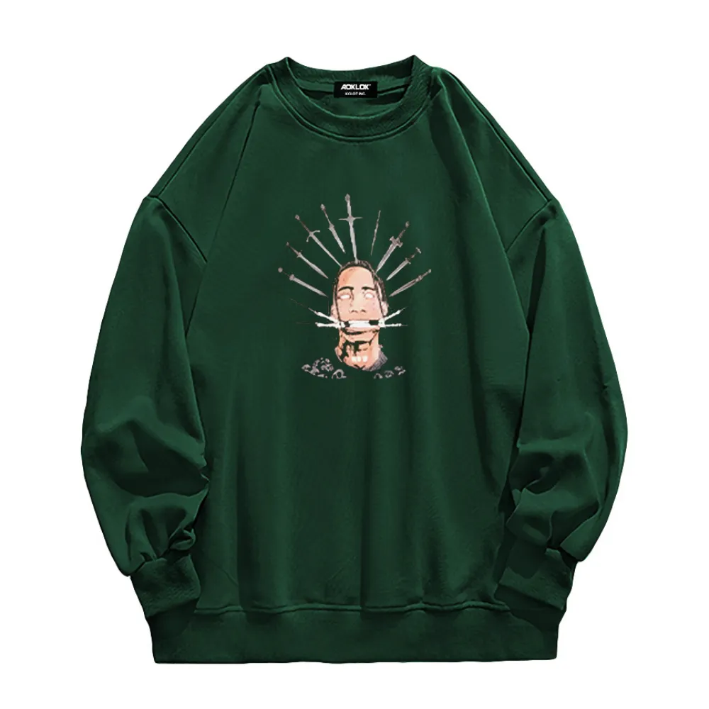 Hip Hop Animation Teen Sweatshirt