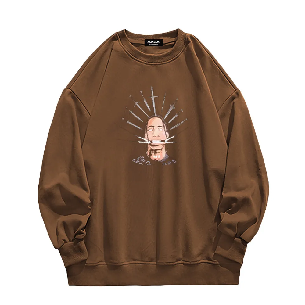 Hip Hop Animation Teen Sweatshirt