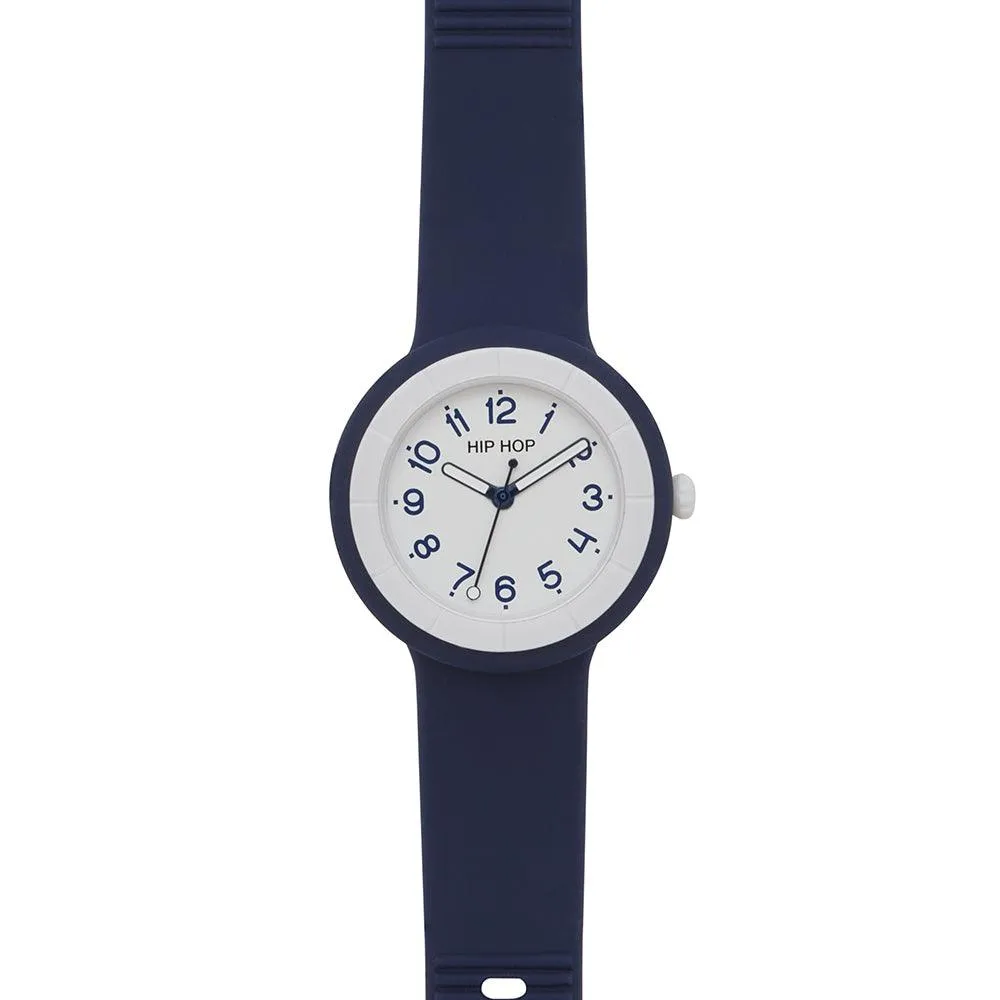 Hip Hop Electric Blue Hero.Dot Collection 34mm Hwu1103 watch