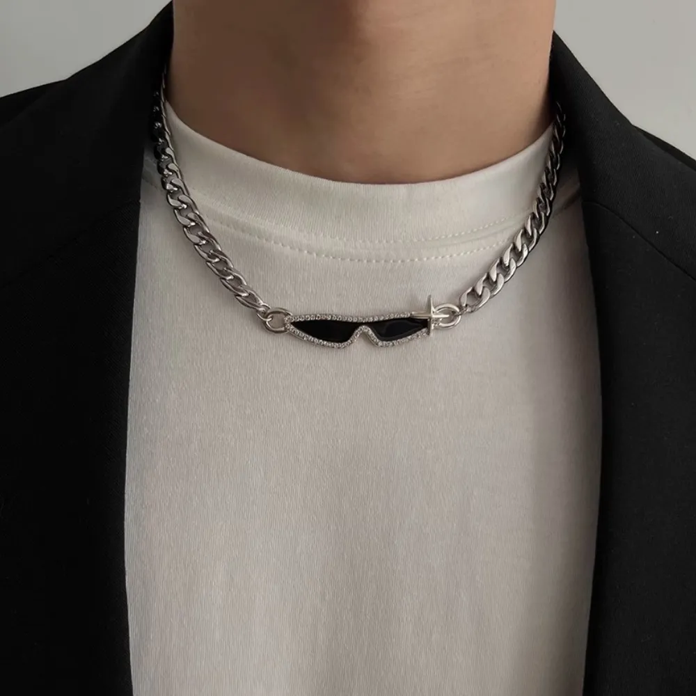 Hip Hop Sunglasses Necklace