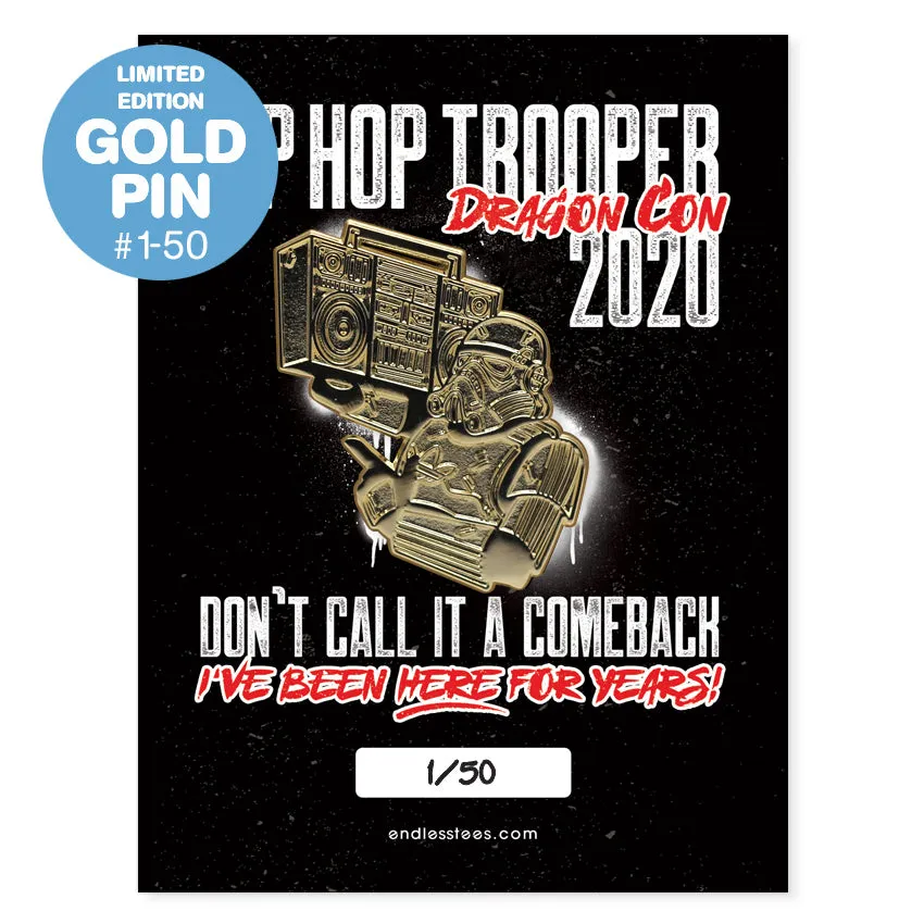 Hip Hop Trooper Dragon Con 2020 Pin Exclusive