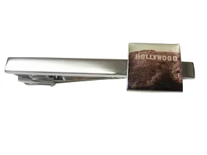 Hollywood Sign Square Tie Clip