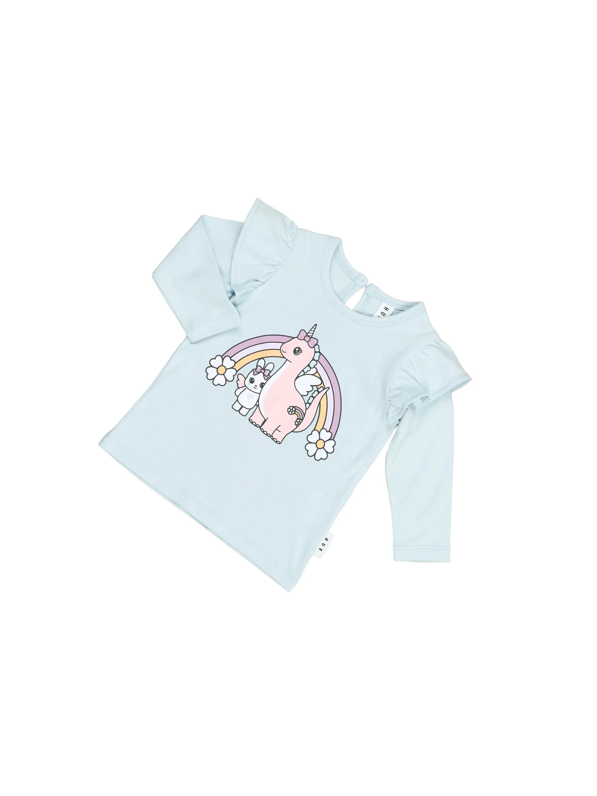 Huxbaby Enchanted Friends Frill Top