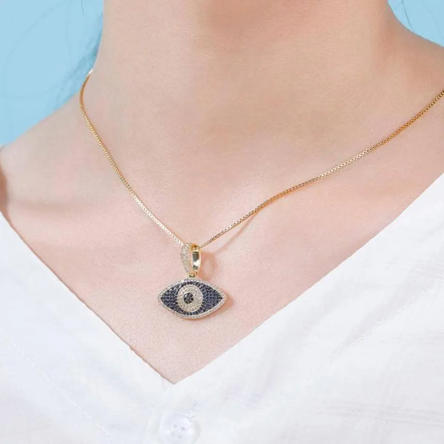 Iced Diamond Pendant Hip Hop Necklace