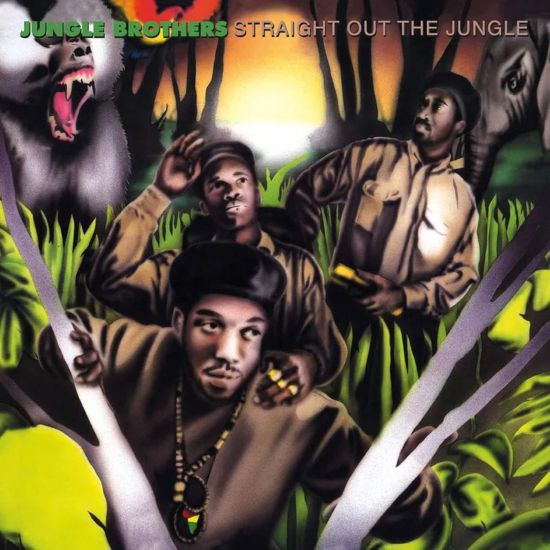 JUNGLE BROTHERS 'Straight Out The Jungle' LP