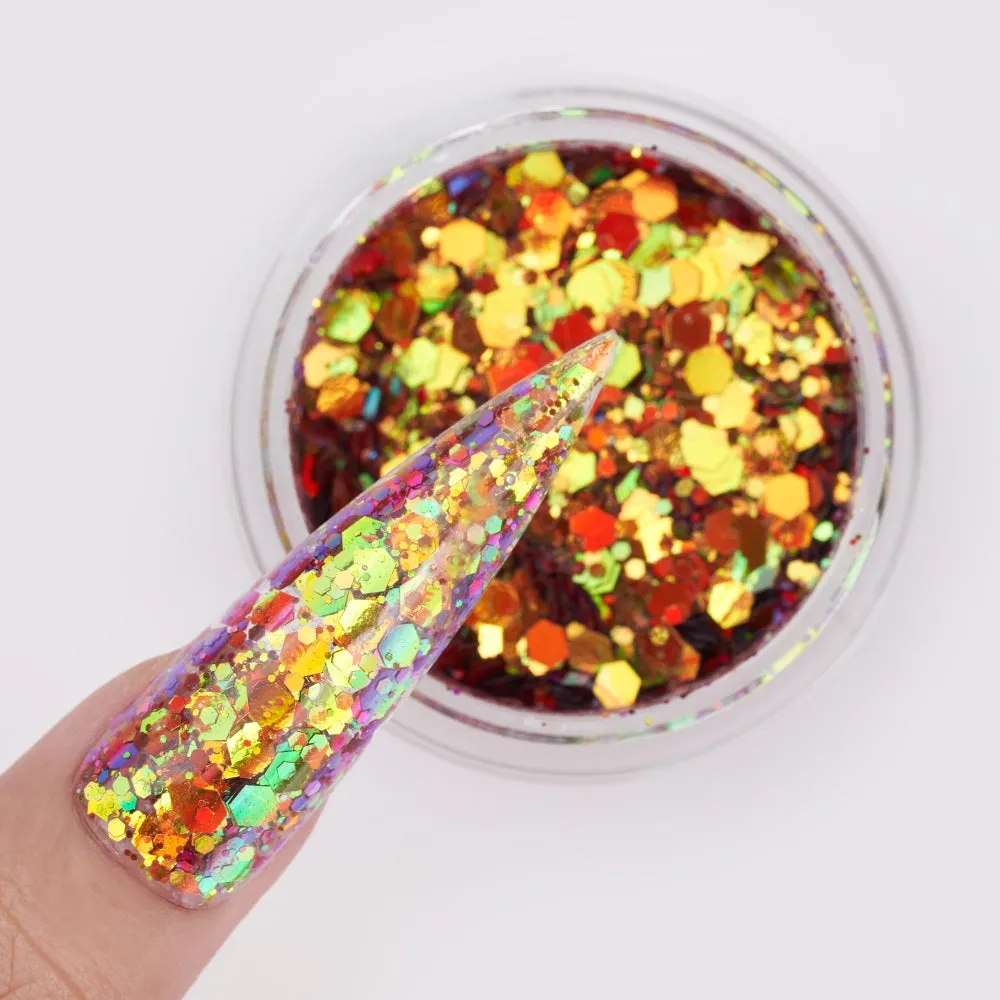 LDS Fairytale Glitter Nail Art - FT03 - Hollywood Calling - 0.5 oz