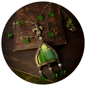 Lilium Inter Spinas ~ Faerie Queene Amulet