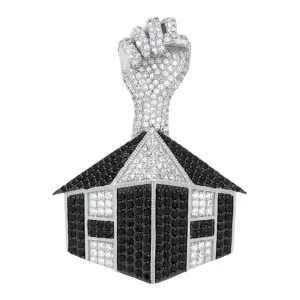 Limited Edition .925 Sterling Silver Harmony Howse CZ Pendant