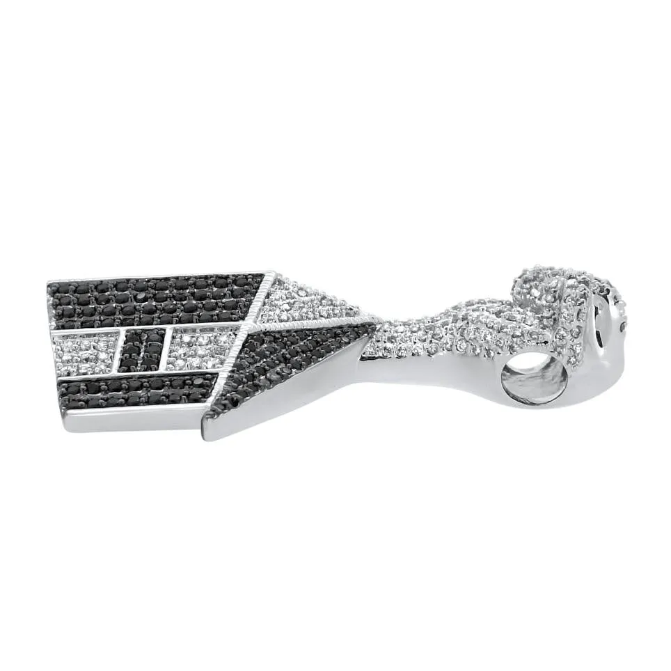 Limited Edition .925 Sterling Silver Harmony Howse CZ Pendant